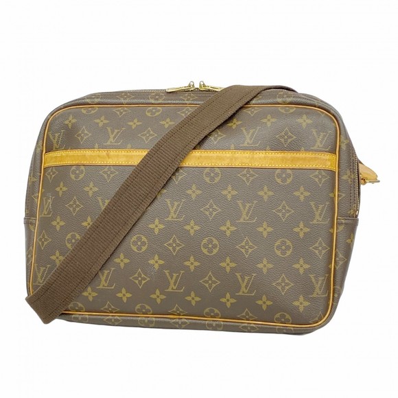 Louis Vuitton Shoulder Bag Reporter Monogram Brown GM - Picture 1 of 9